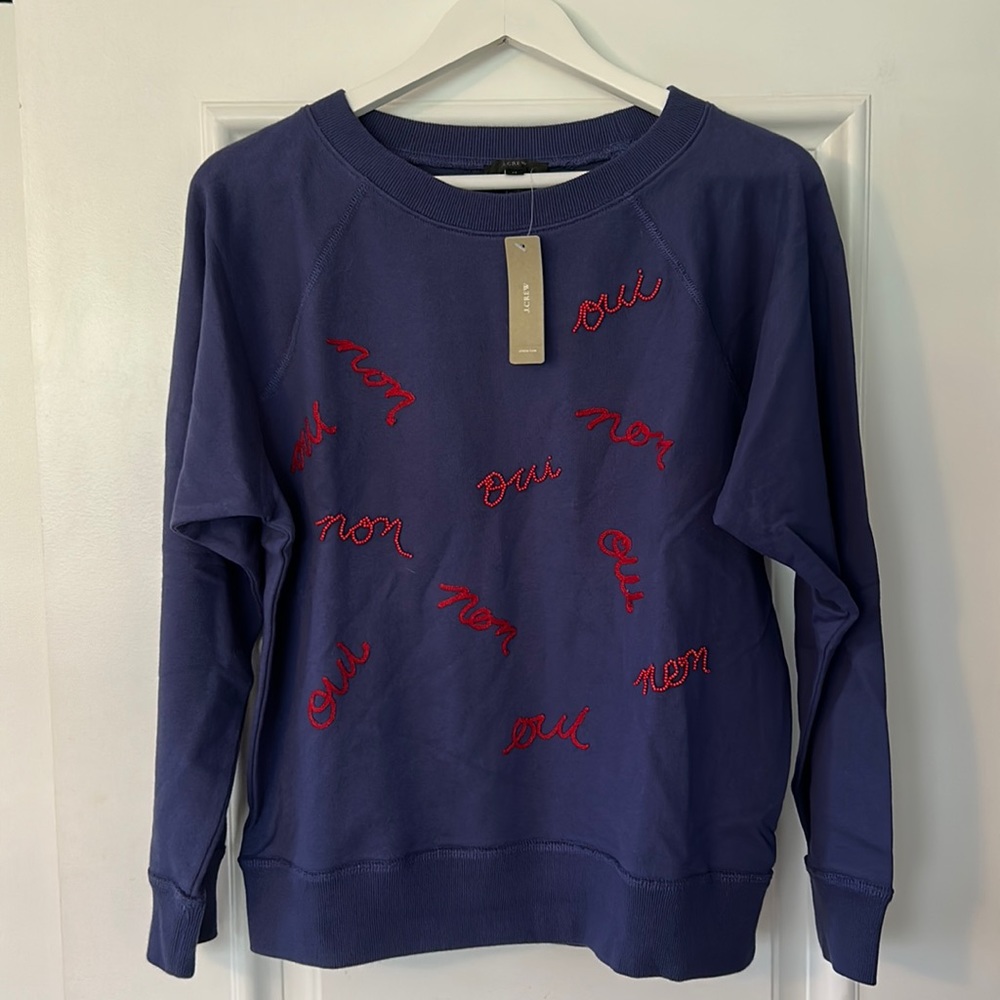 Embellished sweatshirt